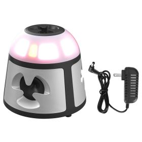360ltrasonic Mice Repellent Indoor Rodent Repeller Rat Squirrel Rodent Control Device with 4 Modes 9 Strobe Lights Alarm Horn for Kitchen Warehouse