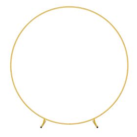 7.3FT Metal Round Balloon Arch Reusable Circle Backdrop Stand Large Wedding Party Arch Frame with Balloon Tools for Wedding Birthday!rty Photo Backg