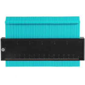 6 inch Shape Contour Gauge Duplicator Plastic Precisely Copy Irregular Shapes Profile Gauge  Measurement (Option: Aquga_6in)