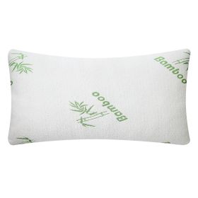 Bamboo Memory Foam Pillow Hypoallergenic Bed Pillow For Head Neck Rest Sleeping Shredded Pillow W/ Washable Cover (Option: Pillogw_GPCT842)