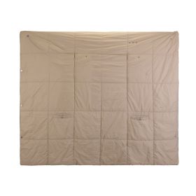 USB Heated Blanket Electric Heated Poncho Shawl Wrap Throw with Zipper Arm Holes Pocket 3 Heating Levels 6 Zones Dual Switch 5V/2A Machine Washable fo (Option: Cagmel_L)