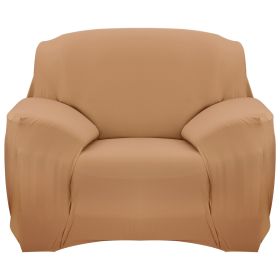 Sofa Cover Printed Stretch Sofa Furniture Cover Soft Sofa Slipcover Polyester Furniture Protector Cover (Option: Camel_g1S)