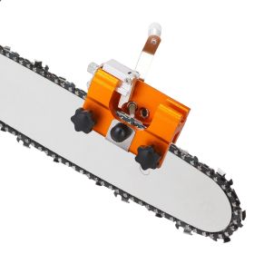 Chainsaw Chain Sharpening Jig Universal Chainsaw Sharpener Kit Hand Crank Chain Sharpener for Electric Saw for Lumberjack Garden Worker (Option: ChainsawSharpenegrKit_GPCT3412)