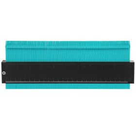 10 inch Shape Contour Gauge Duplicator Plastic Precisely Copy Irregular Shapes Profile Gauge  Measurement (Option: Aquga_10in)
